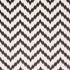Florentine Chevron Velvet fabric in black color - pattern number 80220 - by Schumacher in the Cut & Patterned Velvets collection
