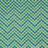 Florentine Chevron Velvet fabric in emerald color - pattern number 80221 - by Schumacher in the Cut & Patterned Velvets collection