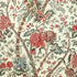 Luberon Print fabric in red/teal color - pattern 8022100.1913.0 - by Brunschwig & Fils in the Manoir collection