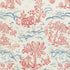 Valensole Print fabric in red/blue color - pattern 8022101.195.0 - by Brunschwig & Fils in the Manoir collection