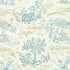 Valensole Print fabric in teal/leaf color - pattern 8022101.353.0 - by Brunschwig & Fils in the Manoir collection