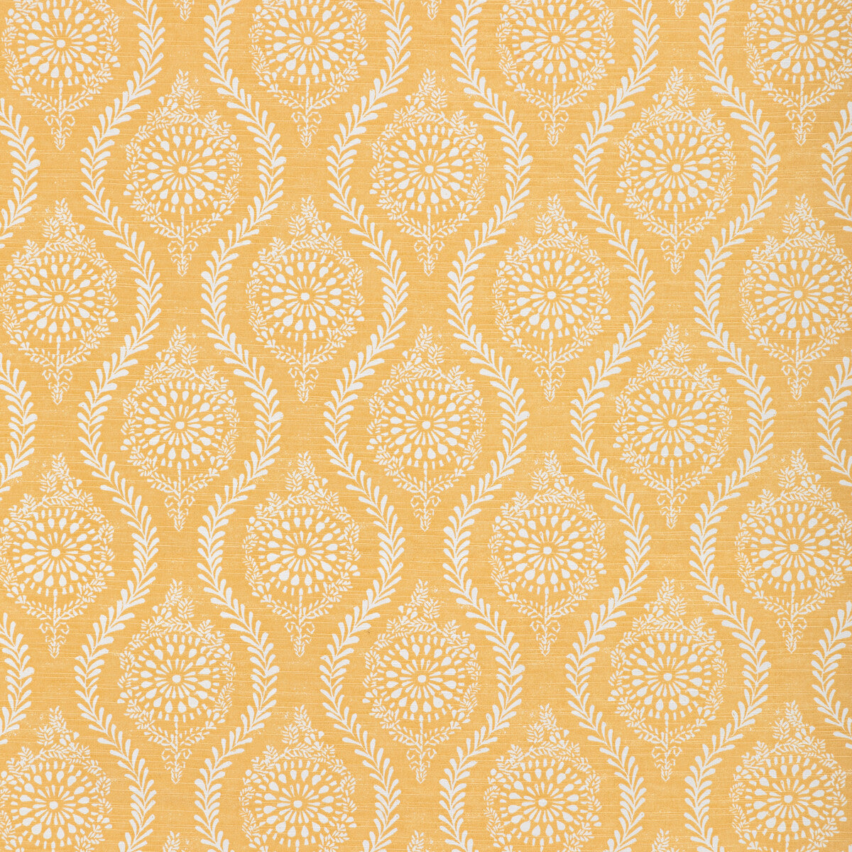 Marindol Print fabric in canary color - pattern 8022105.40.0 - by Brunschwig &amp; Fils in the Manoir collection