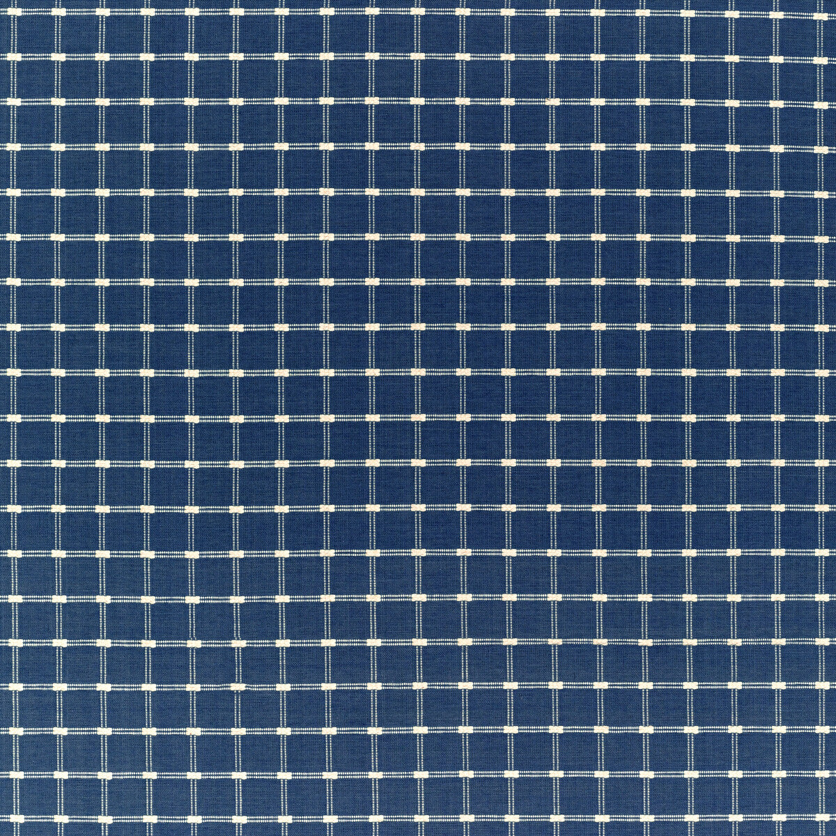 Lison Check fabric in navy color - pattern 8022116.50.0 - by Brunschwig &amp; Fils in the Normant Checks And Stripes II collection