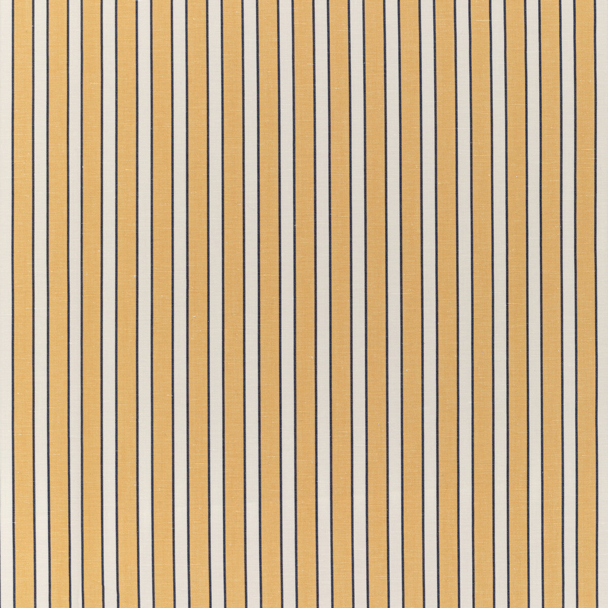 Rouen Stripe fabric in yellow color - pattern 8022117.450.0 - by Brunschwig &amp; Fils in the Normant Checks And Stripes II collection