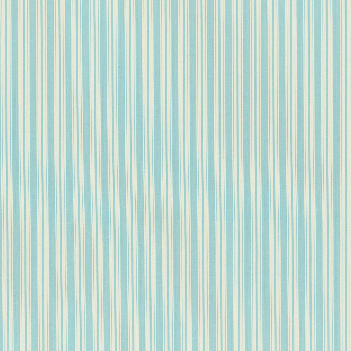 Selune Stripe fabric in aqua color - pattern 8022118.13.0 - by Brunschwig &amp; Fils in the Normant Checks And Stripes II collection