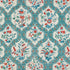 Ventoux Print fabric in teal/rose color - pattern 8023102.353.0 - by Brunschwig & Fils in the Cadenet collection