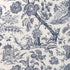 Marcel Print fabric in navy color - pattern 8023104.50.0 - by Brunschwig & Fils in the Cadenet collection