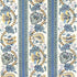 Lauris Print fabric in blue/gold color - pattern 8023106.54.0 - by Brunschwig & Fils in the Cadenet collection