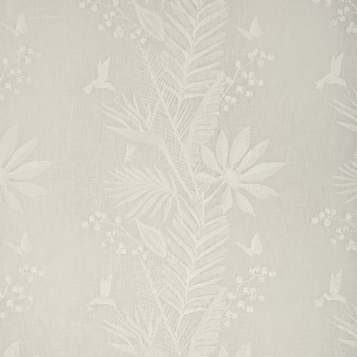 Manda Sheer fabric in 1 color - pattern 8023115.1.0 - by Brunschwig &amp; Fils in the Anduze Embroideries collection