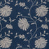 Maelle Emb fabric in navy color - pattern 8023116.50.0 - by Brunschwig & Fils in the Anduze Embroideries collection