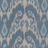 Bukara Warp Print fabric in blue color - pattern 8023146.155.0 - by Brunschwig & Fils in the Vienne Silks collection