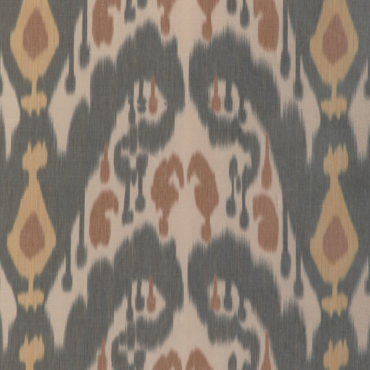 Bukara Warp Print fabric in ebony color - pattern 8023146.84.0 - by Brunschwig &amp; Fils in the Vienne Silks collection