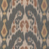 Bukara Warp Print fabric in ebony color - pattern 8023146.84.0 - by Brunschwig & Fils in the Vienne Silks collection
