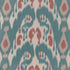 Bukara Warp Print fabric in lake color - pattern 8023146.913.0 - by Brunschwig & Fils in the Vienne Silks collection