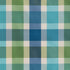 Verdun Plaid fabric in pool color - pattern 8023148.53.0 - by Brunschwig & Fils in the Vienne Silks collection