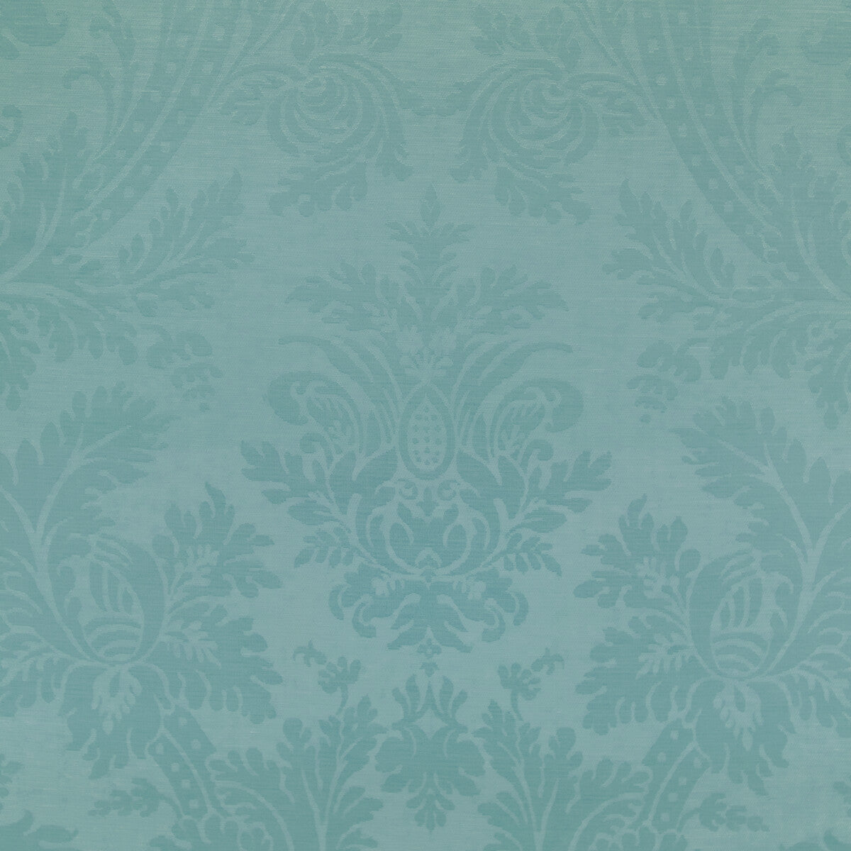 Arnaud Damask fabric in aqua color - pattern 8023150.13.0 - by Brunschwig &amp; Fils in the Vienne Silks collection