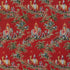 Beauport Promenade fabric in red color - pattern 8024104.19.0 - by Brunschwig & Fils in the La Menagerie collection