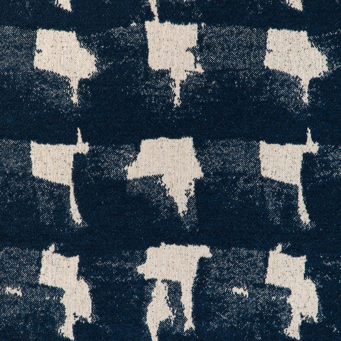 Les Falaises Weave fabric in indigo color - pattern 8024118.50.0 - by Brunschwig &amp; Fils in the Les Ensembliers L&