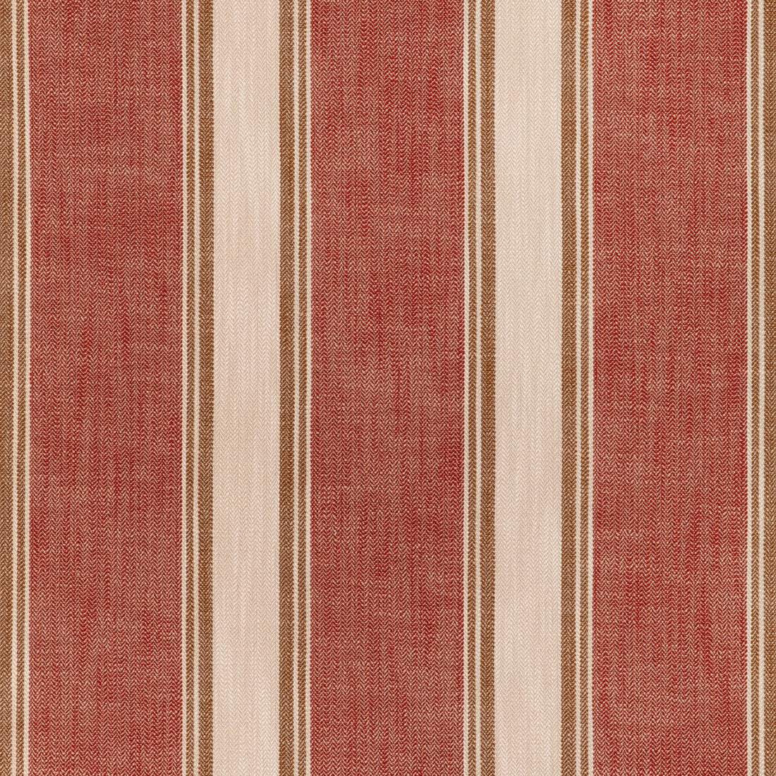 La Riviera Stripe fabric in spice color - pattern 8024120.924.0 - by Brunschwig &amp; Fils in the Les Ensembliers L&