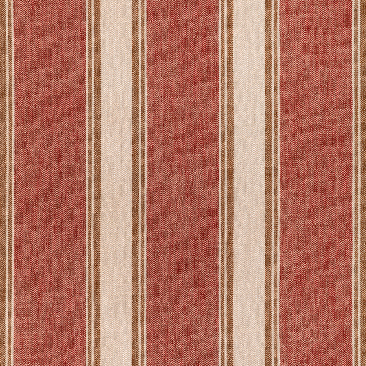La Riviera Stripe fabric in spice color - pattern 8024120.924.0 - by Brunschwig &amp; Fils in the Les Ensembliers L&