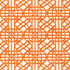 Pavilion Trellis fabric in orange color - pattern number 8024122.12.0 - by Brunschwig & Fils in the Carlsten collection