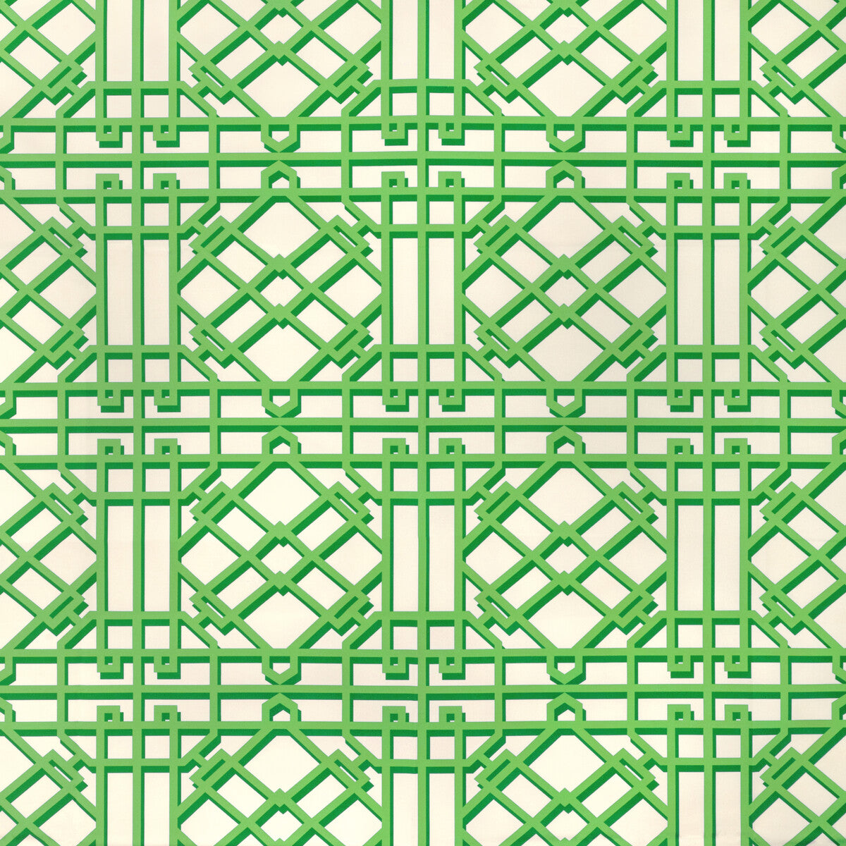 Pavilion Trellis fabric in leaf color - pattern number 8024122.33.0 - by Brunschwig &amp; Fils in the Carlsten collection