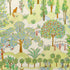 Folklore Print fabric in meadow color - pattern number 8024124.315.0 - by Brunschwig & Fils in the Carlsten collection