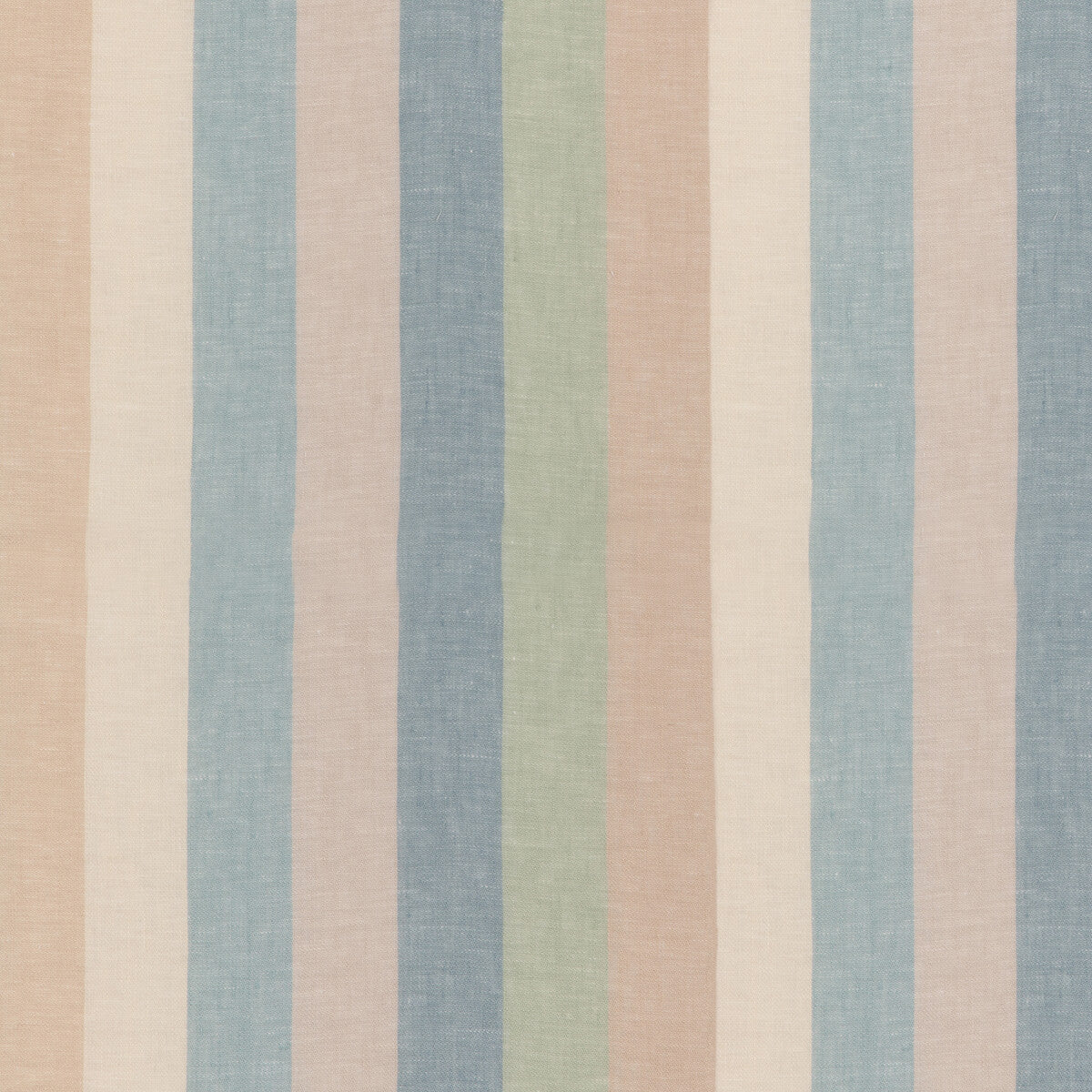 Picnic Stripe fabric in mist color - pattern number 8024127.113.0 - by Brunschwig &amp; Fils in the Carlsten collection