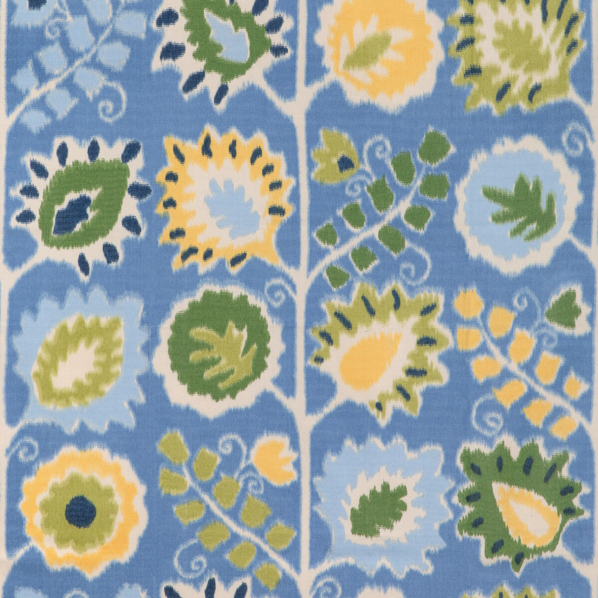 Rosendal Warp Print fabric in delft color - pattern number 8024128.153.0 - by Brunschwig &amp; Fils in the Carlsten collection
