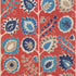 Rosendal Warp Print fabric in red color - pattern number 8024128.195.0 - by Brunschwig & Fils in the Carlsten collection
