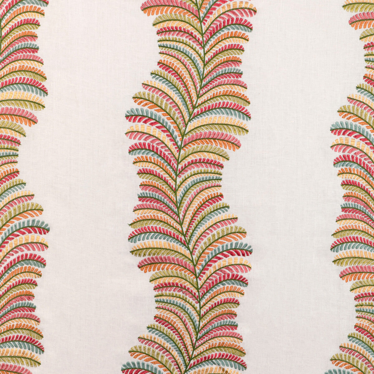 Rowan Emb fabric in spring color - pattern number 8024129.73.0 - by Brunschwig &amp; Fils in the Carlsten collection