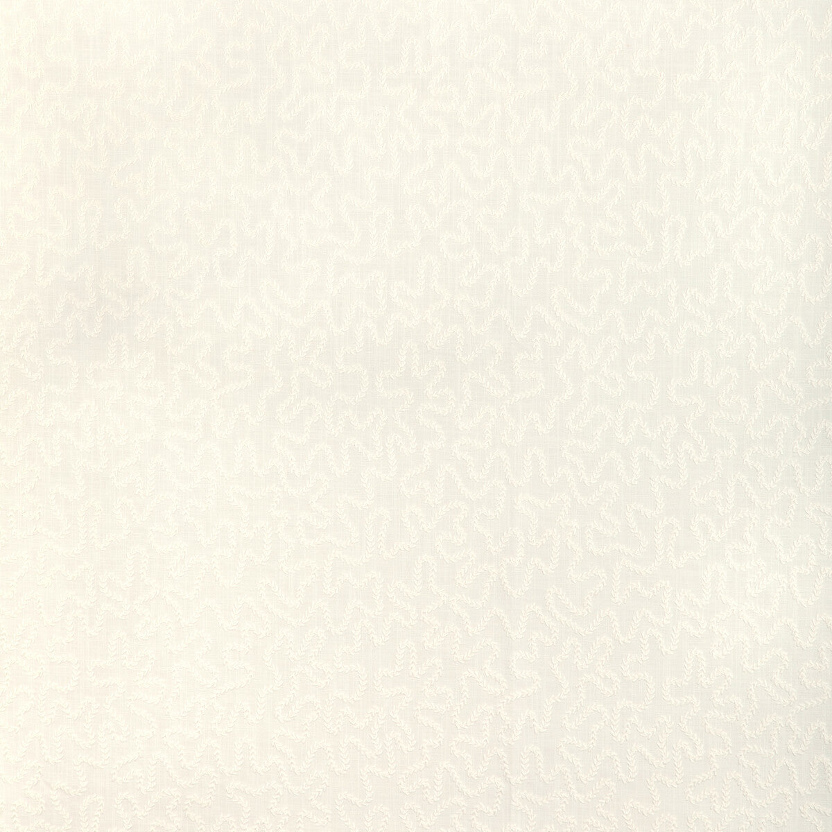 Bramble Emb fabric in ivory color - pattern number 8024132.1.0 - by Brunschwig &amp; Fils in the Carlsten collection
