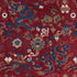 Le Dragon Velvet fabric in red blue color - pattern number 8025100.195.0 - by Brunschwig & Fils in the Galerie Velvets collection