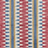 Flamme Velvet fabric in red blue color - pattern number 8025102.195.0 - by Brunschwig & Fils in the Galerie Velvets collection