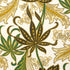 Louisianne fabric in Green color - pattern number 8025112.3.0 - by Brunschwig & Fils in the Madeleine Castaing III collection