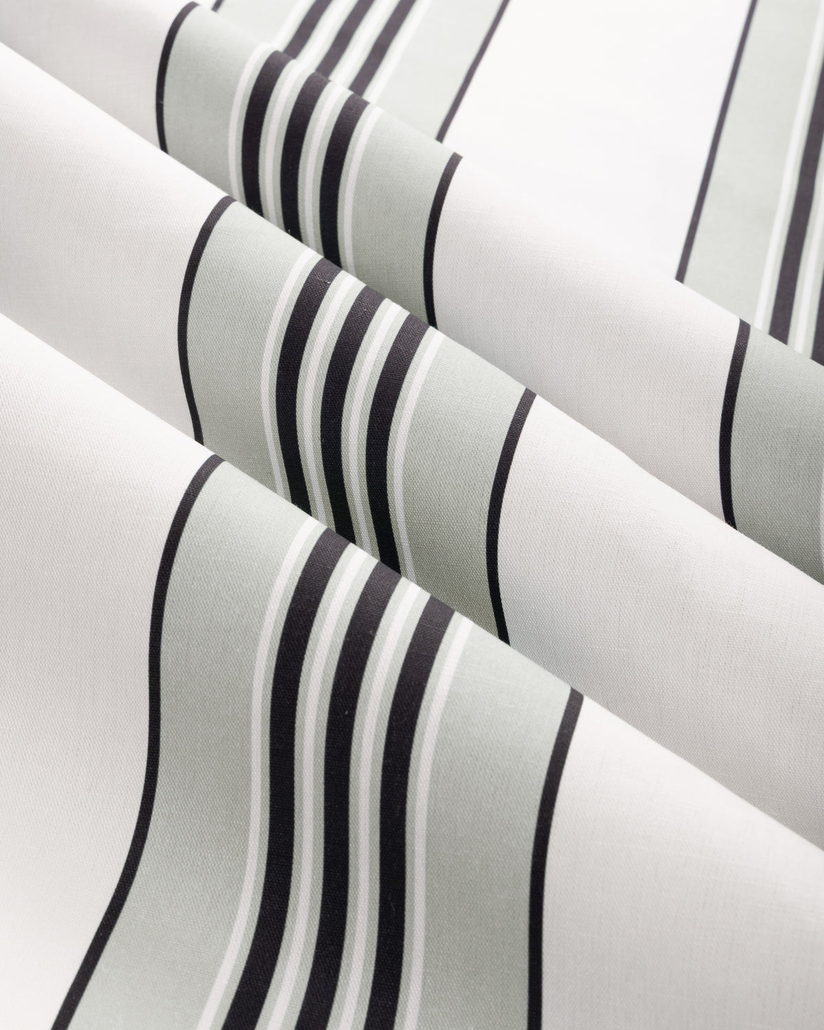 Rayure Marcellin fabric in Grey color - pattern number 8025113.11.0 - by Brunschwig &amp; Fils in the Madeleine Castaing III collection