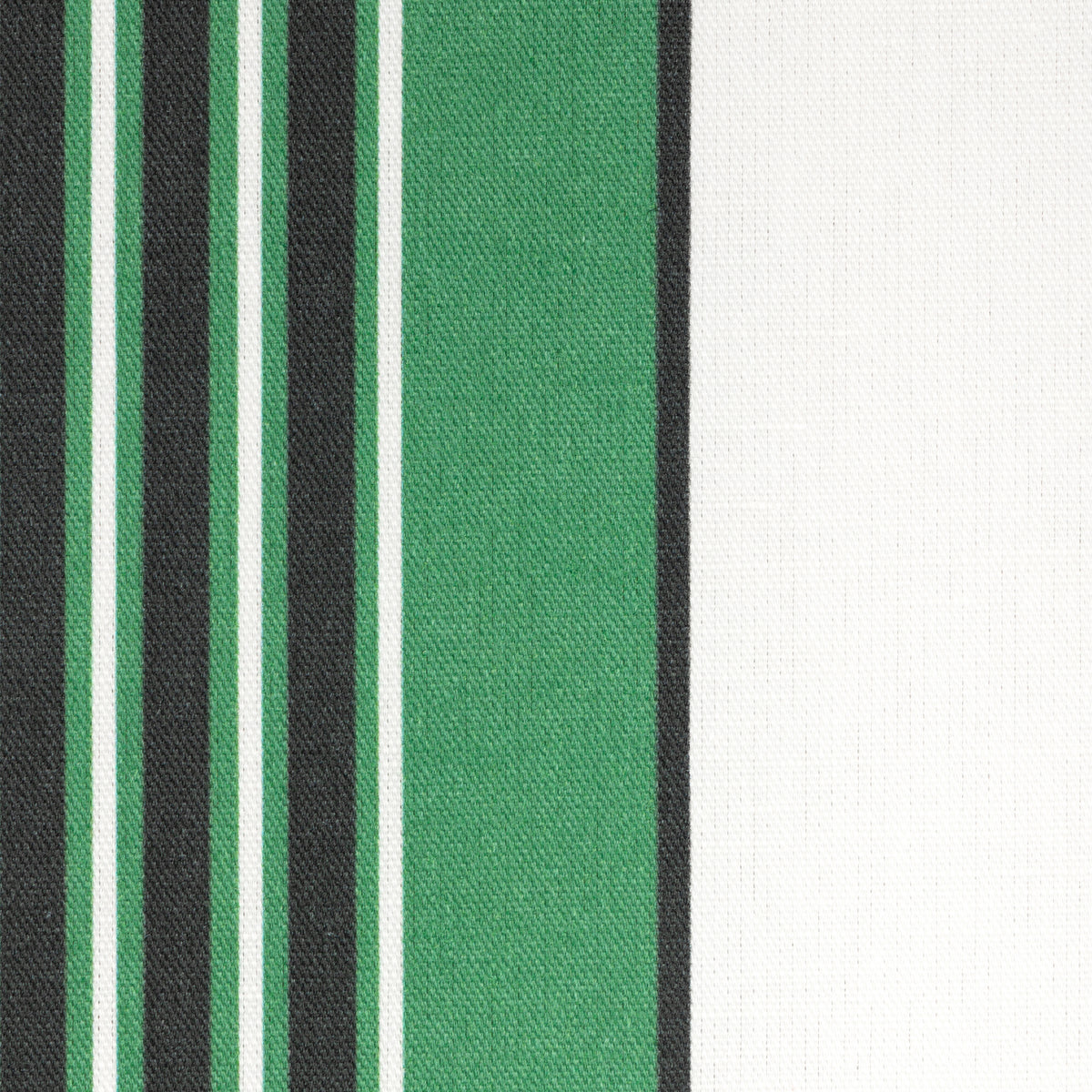 Rayure Marcellin fabric in Green color - pattern number 8025113.3.0 - by Brunschwig &amp; Fils in the Madeleine Castaing III collection