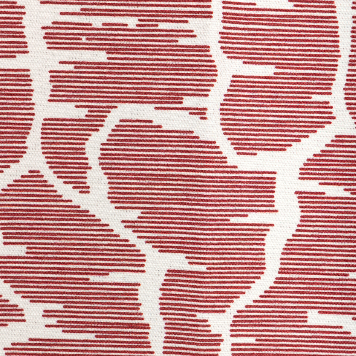 Leves fabric in Rouge color - pattern number 8025114.19.0 - by Brunschwig &amp; Fils in the Madeleine Castaing III collection