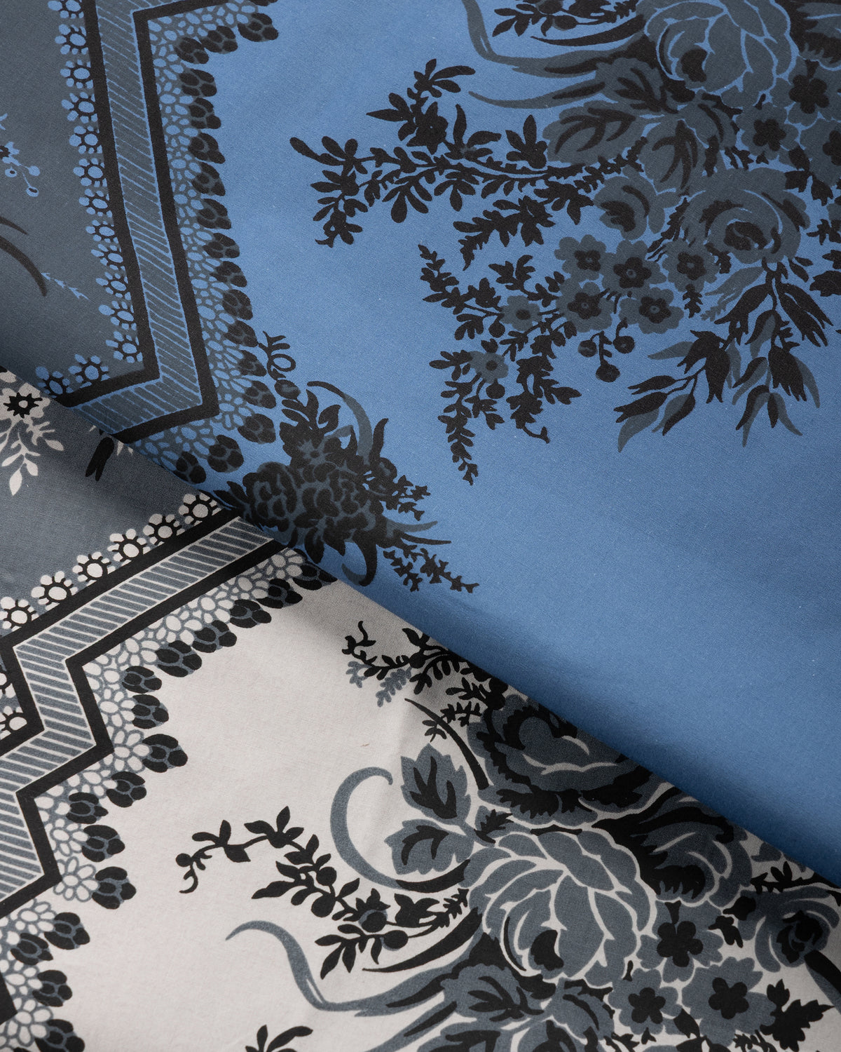 Coppelia Percale fabric in Grey color - pattern number 8025116.11.0 - by Brunschwig &amp; Fils in the Madeleine Castaing III collection