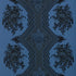 Coppelia Percale fabric in Blue color - pattern number 8025116.5.0 - by Brunschwig & Fils in the Madeleine Castaing III collection