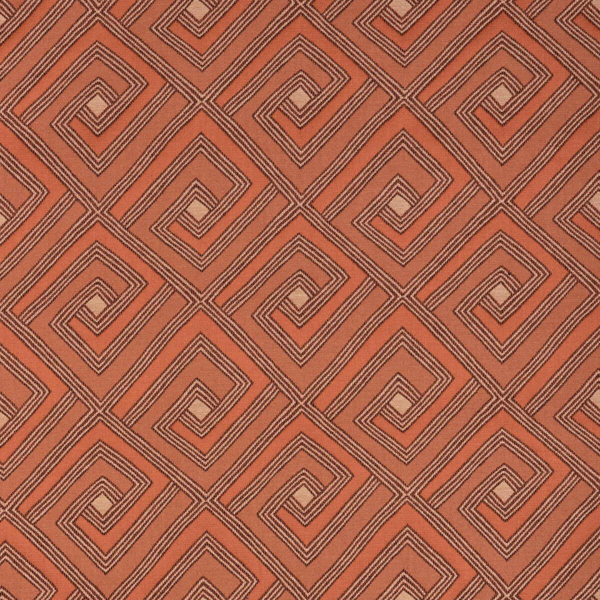 Mazamet Weave fabric in red color - pattern number 8025120.19.0 - by Brunschwig &amp; Fils in the Grand Voyage collection