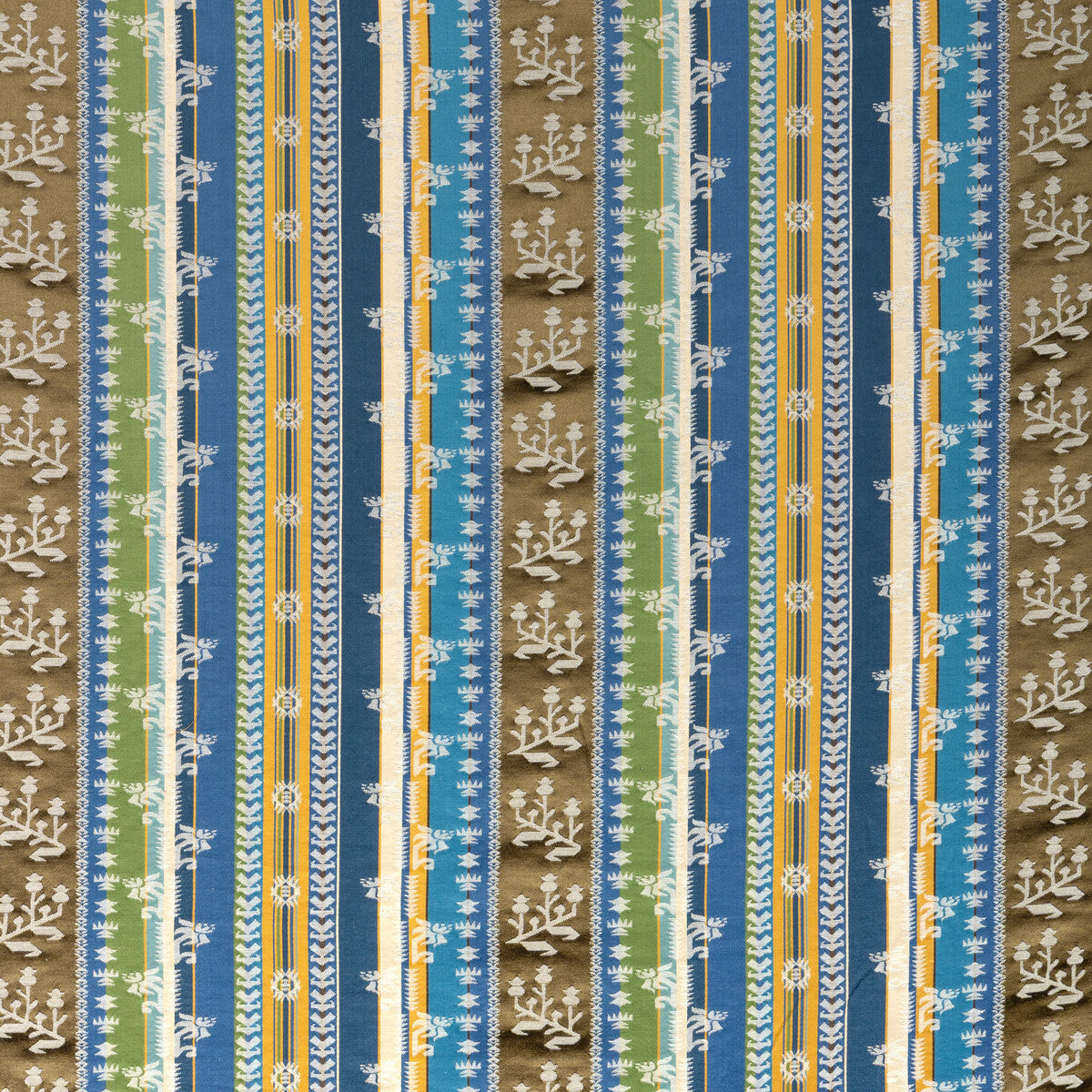 Kithira Weave fabric in marine color - pattern number 8025125.353.0 - by Brunschwig &amp; Fils in the Grand Voyage collection