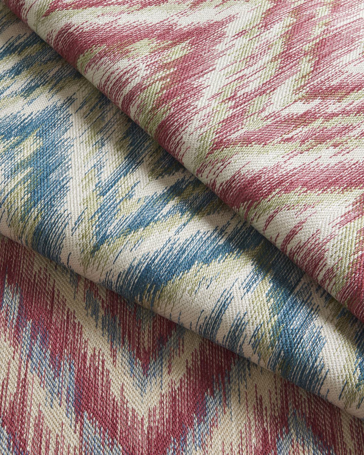 Auvergne Weave fabric in Pink/Blue color - pattern number 8026100.75.0 - by Brunschwig &amp; Fils in the Cantal Weaves collection