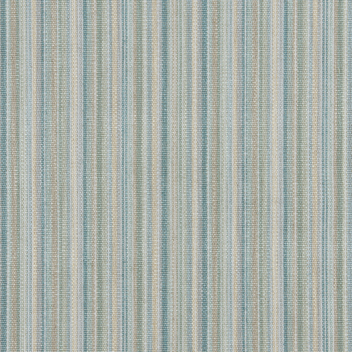 Cantal Stripe fabric in Aqua color - pattern number 8026101.13.0 - by Brunschwig &amp; Fils in the Cantal Weaves collection