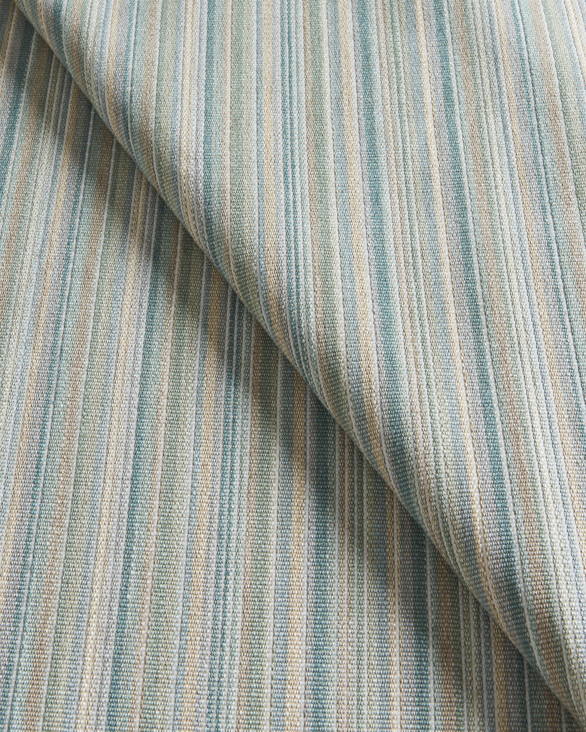 Cantal Stripe fabric in Aqua color - pattern number 8026101.13.0 - by Brunschwig &amp; Fils in the Cantal Weaves collection