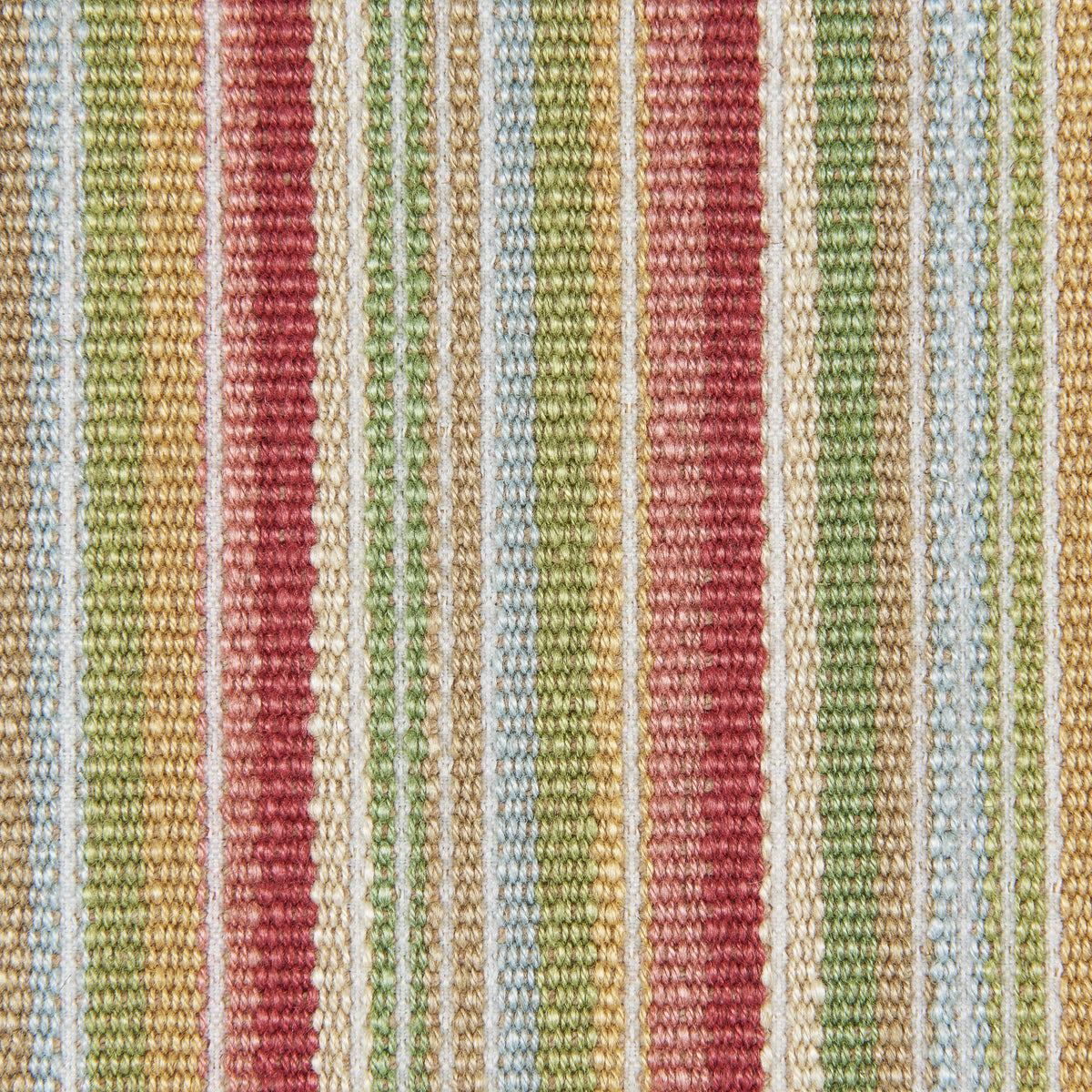 Cantal Stripe fabric in Spring color - pattern number 8026101.73.0 - by Brunschwig &amp; Fils in the Cantal Weaves collection