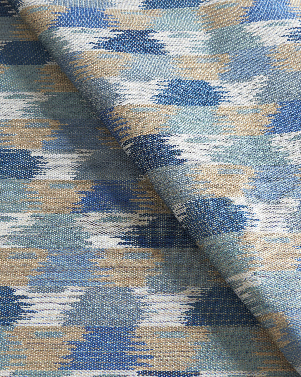 Chirouze Weave fabric in Blue color - pattern number 8026104.516.0 - by Brunschwig &amp; Fils in the Cantal Weaves collection