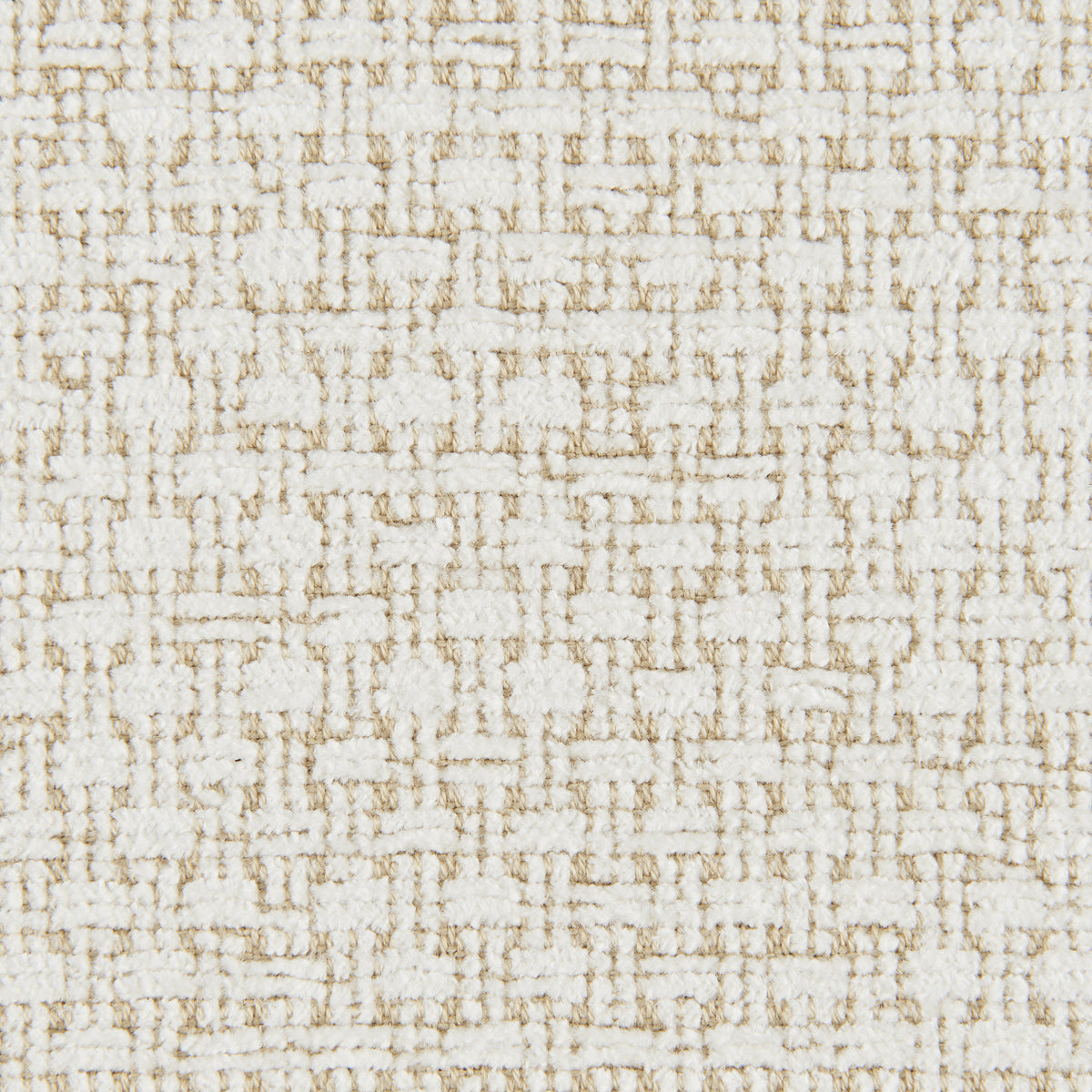 Monnerie Texture fabric in White color - pattern number 8026111.161.0 - by Brunschwig &amp; Fils in the Chambery Textures V collection