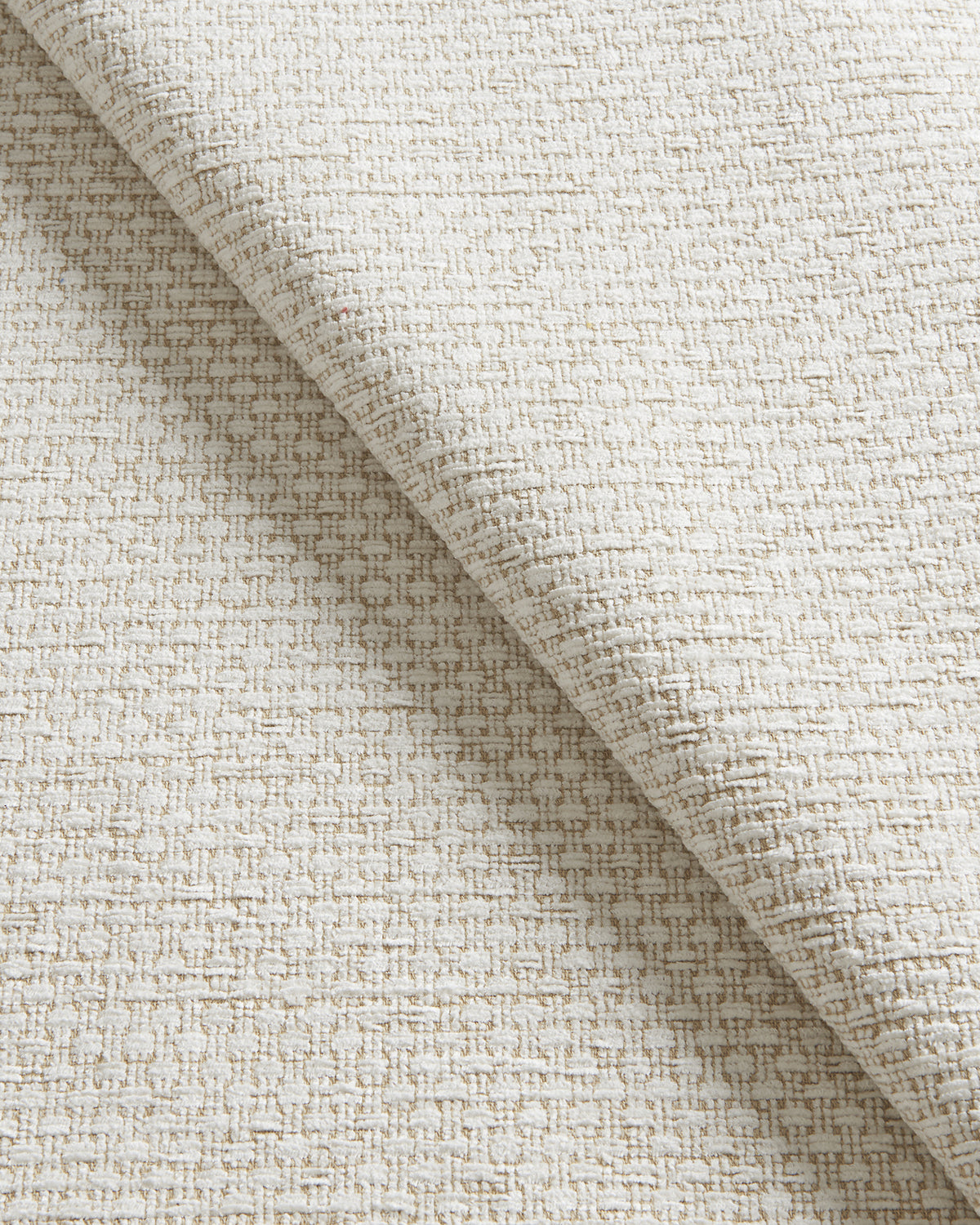 Monnerie Texture fabric in White color - pattern number 8026111.161.0 - by Brunschwig &amp; Fils in the Chambery Textures V collection