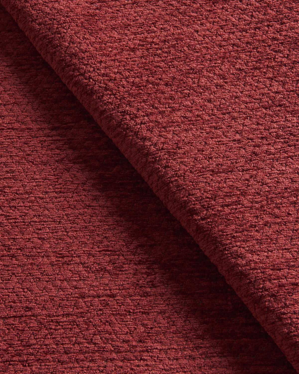 Trevoux Texture fabric in Red color - pattern number 8026112.19.0 - by Brunschwig &amp; Fils in the Chambery Textures V collection